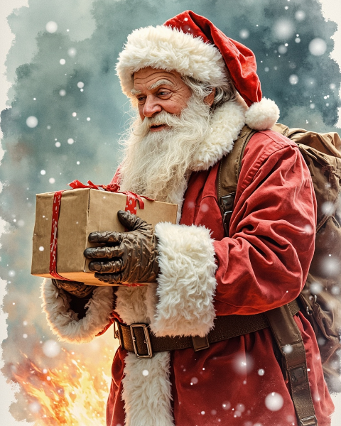 Christmas e-card design
