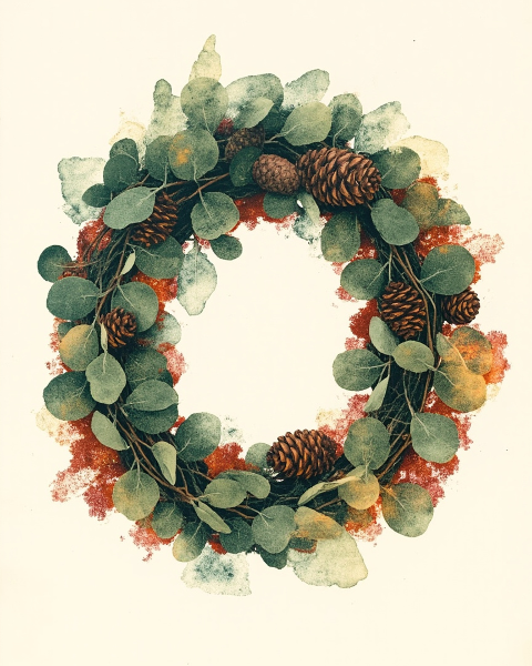 Christmas e-card design