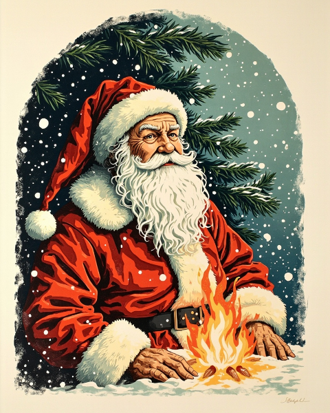 Christmas e-card design