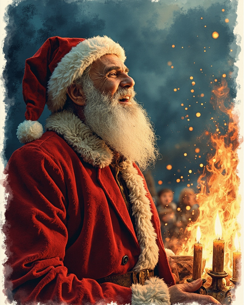 Christmas e-card design