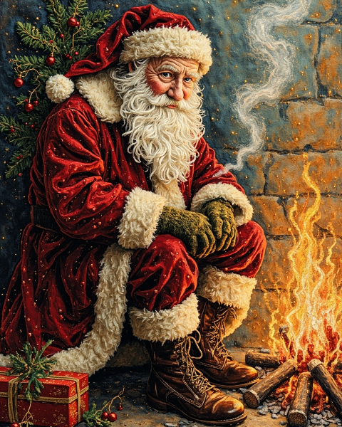 Christmas e-card design