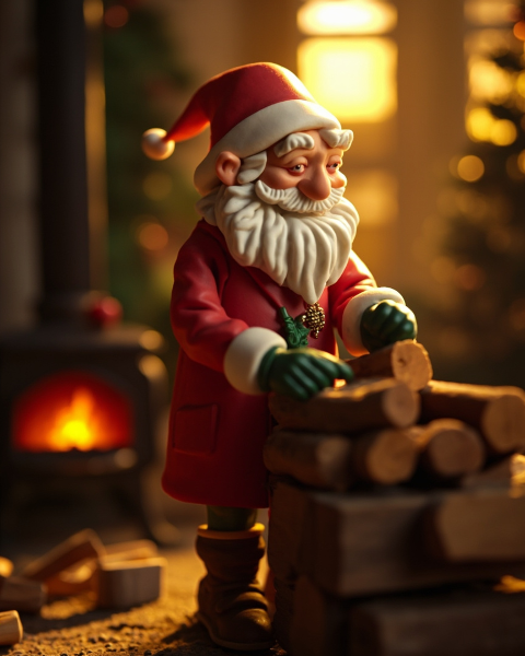 Christmas e-card design