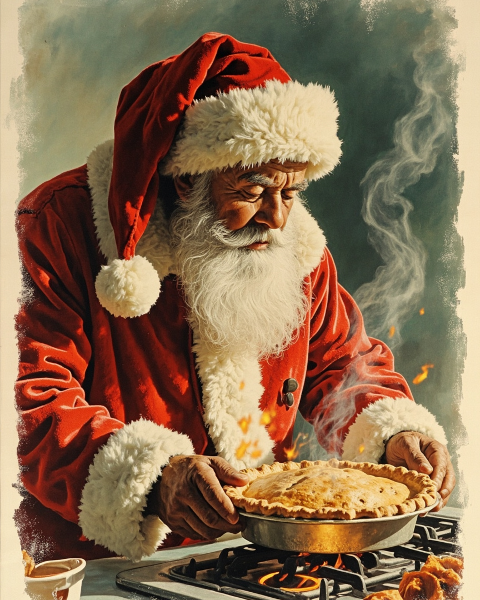 Christmas e-card design