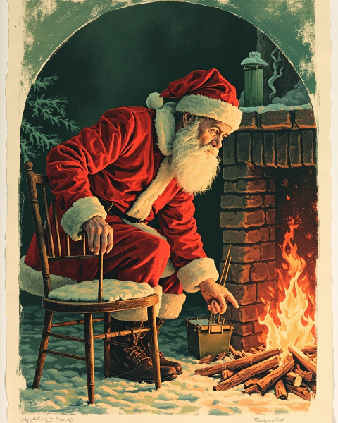 Christmas e-card design