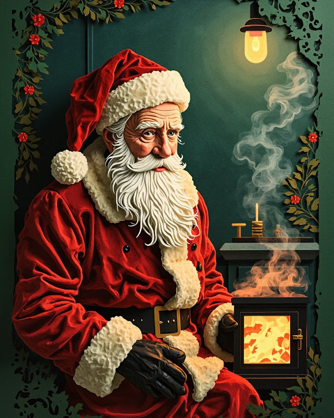 Christmas e-card design