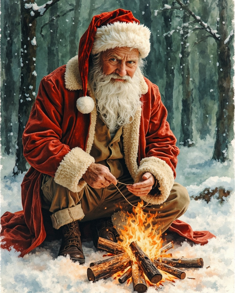 Christmas e-card design