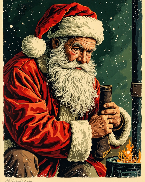 Christmas e-card design