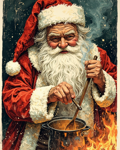 Christmas e-card design