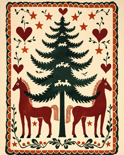 Christmas e-card design