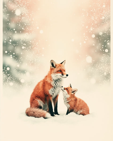 Christmas e-card design