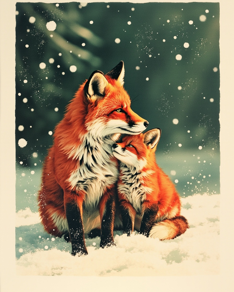 Christmas e-card design