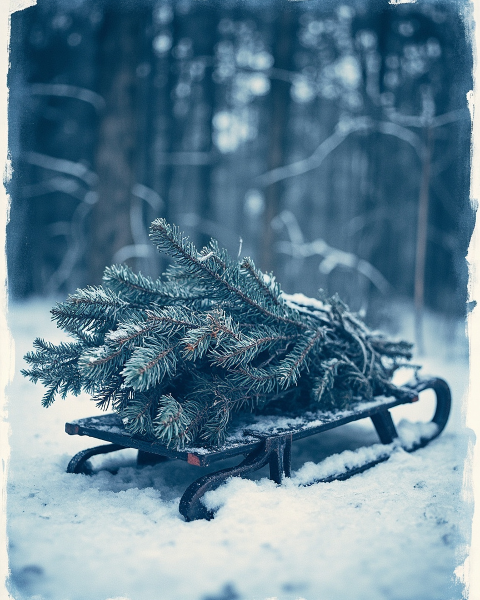 Christmas e-card design