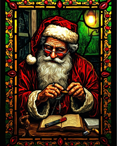 Christmas e-card design