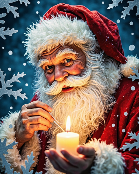Christmas e-card design