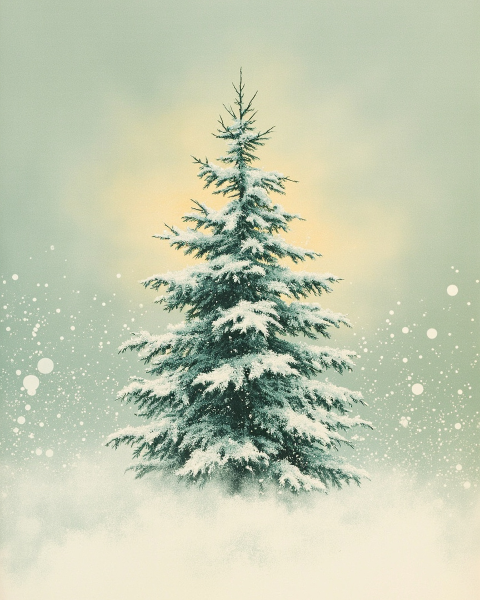Christmas e-card design