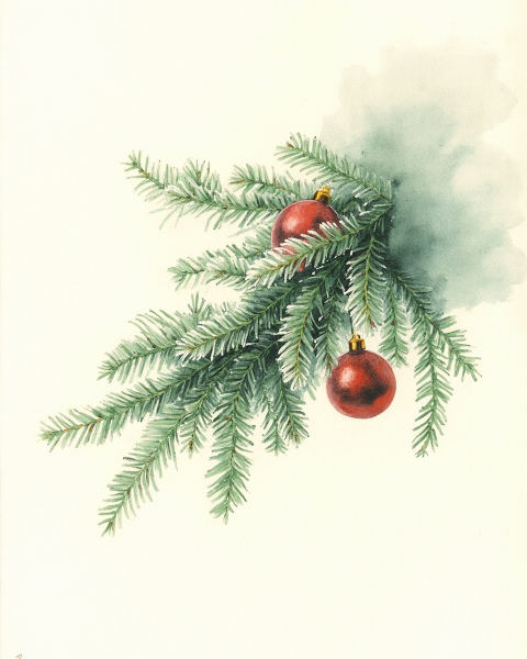 Christmas e-card design