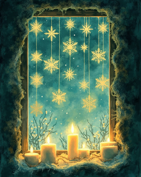 Christmas e-card design
