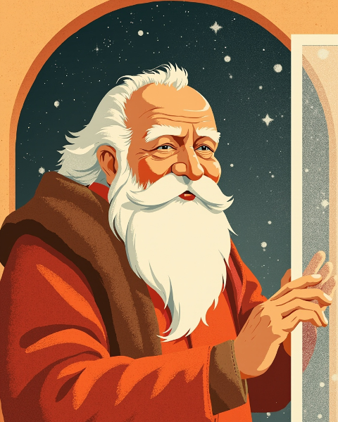 Christmas e-card design