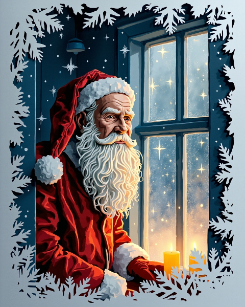 Christmas e-card design