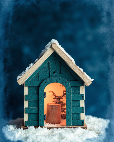 Christmas e-card design