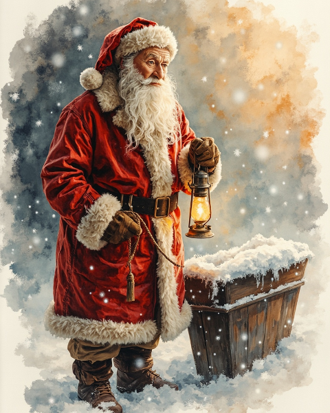 Christmas e-card design