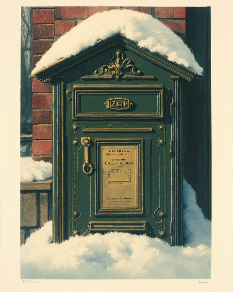 Christmas e-card design