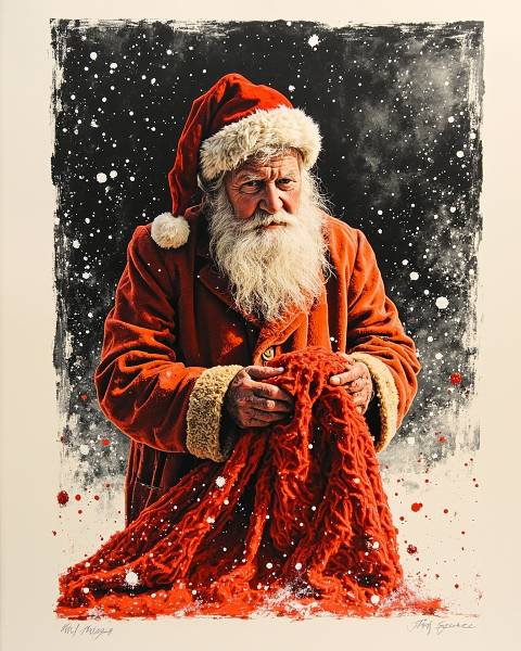 Christmas e-card design