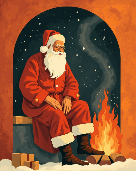 Christmas e-card design
