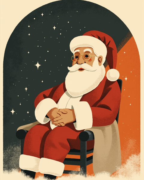 Christmas e-card design