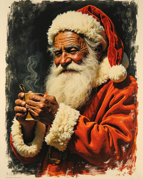 Christmas e-card design