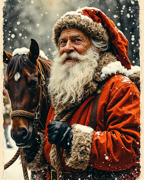 Christmas e-card design