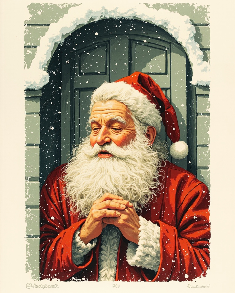 Christmas e-card design