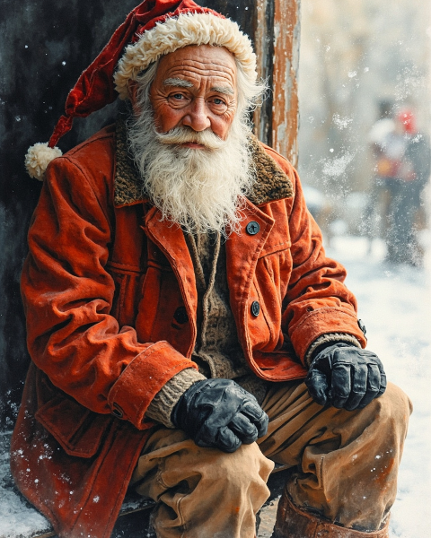 Christmas e-card design