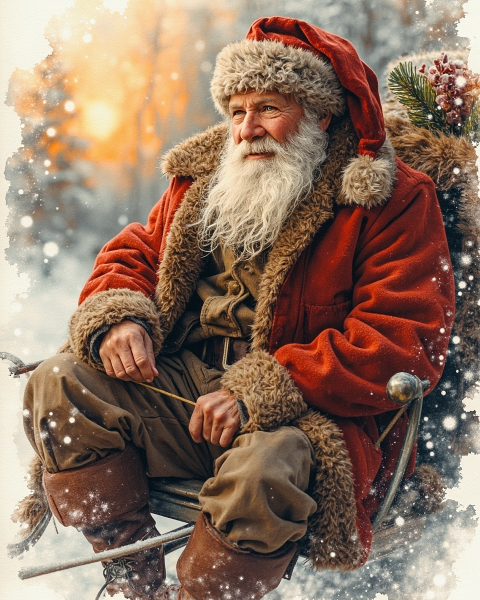 Christmas e-card design