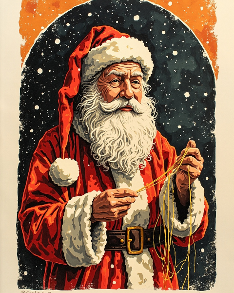 Christmas e-card design