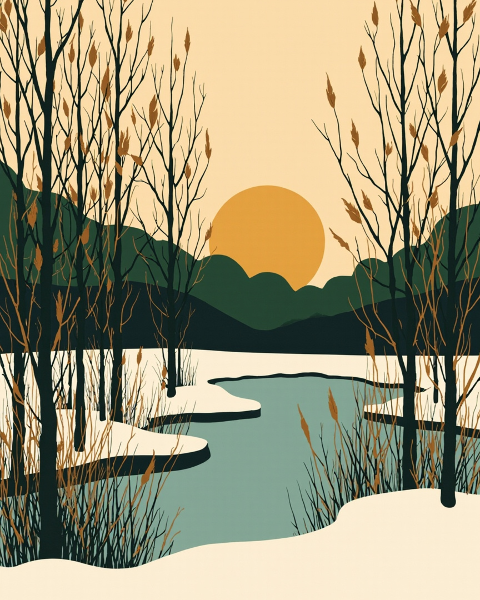 Christmas e-card design