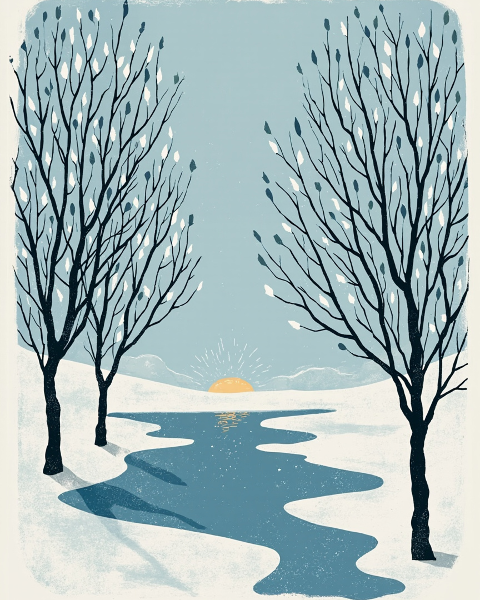 Christmas e-card design