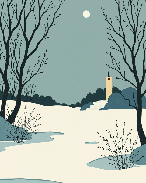 Christmas e-card design