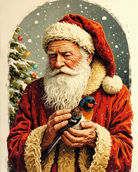 Christmas e-card design