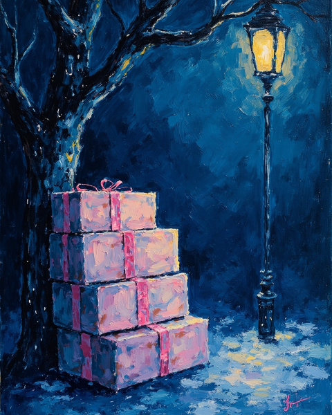 Christmas e-card design