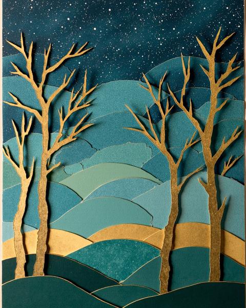Christmas e-card design