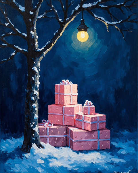 Christmas e-card design