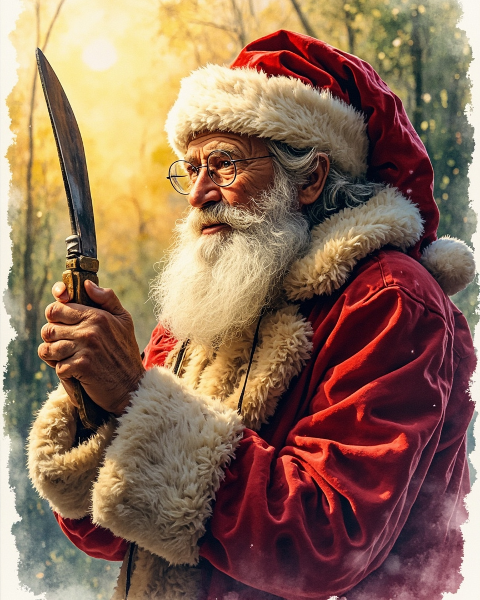 Christmas e-card design