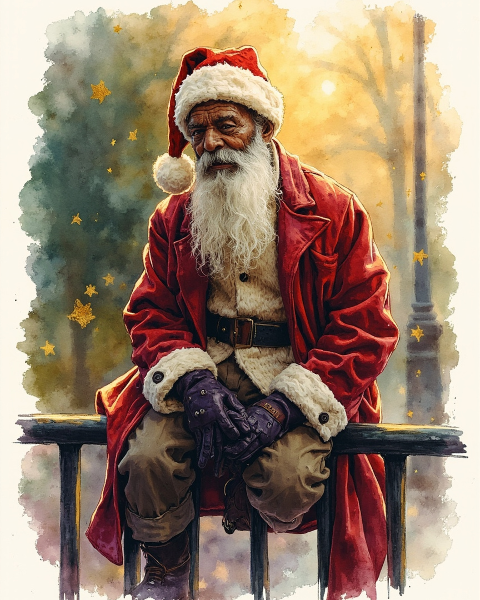 Christmas e-card design