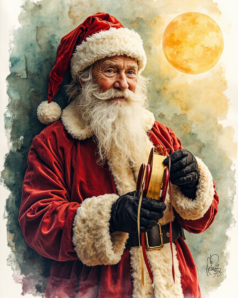 Christmas e-card design