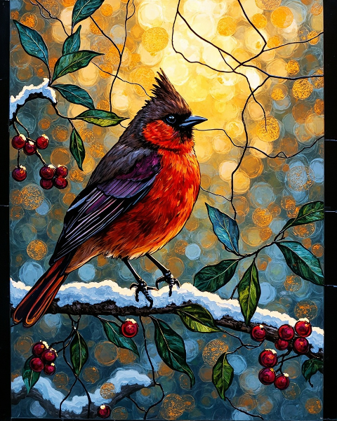 Christmas e-card design