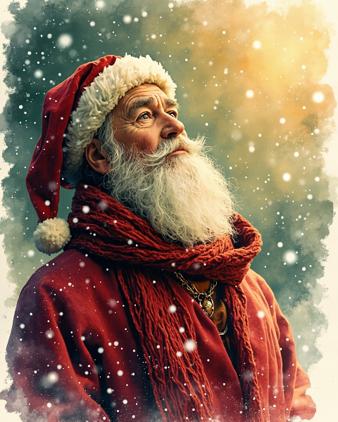 Christmas e-card design