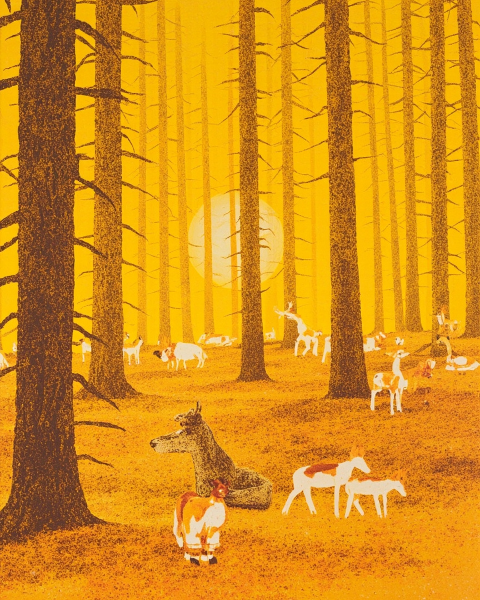 Christmas e-card design