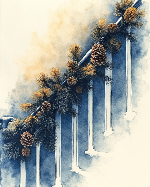 Christmas e-card design
