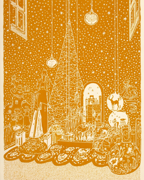 Christmas e-card design